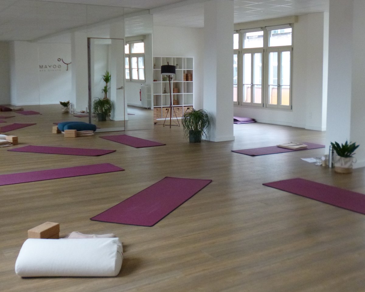 Photo du studio de yoga GoYam à Besançon. Axelle Gagnard Belfort